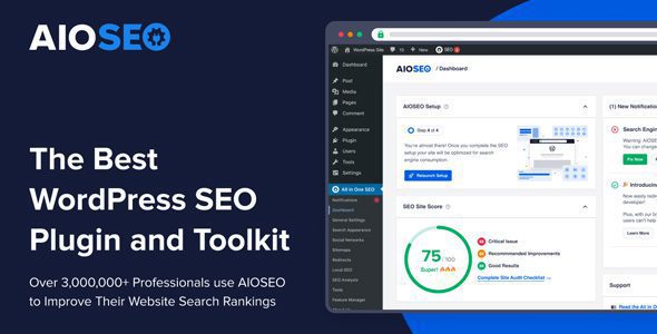 All in One SEO Pack Pro 4.8.3.1 + Addons – WordPress SEO Plugin