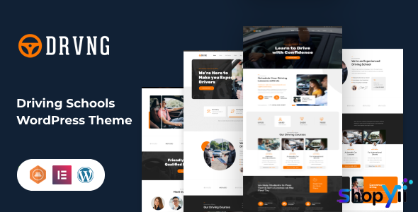DRVNG v1.1.0 - Driving School WordPress Theme