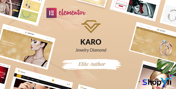 Karo v2.4.6 - Handcrafted Jewelry WooCommerce WordPress Theme