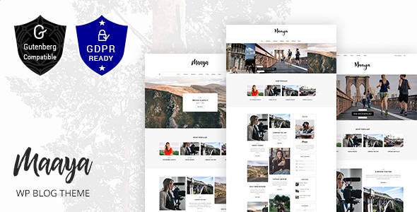 Maaya Blog v3.0 - Travel Blog, Personal Blog