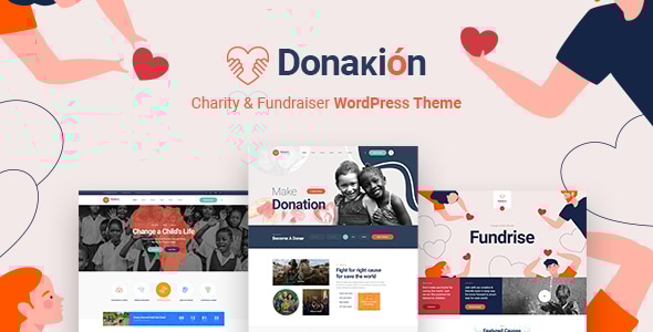 Donakion v1.2.1 - Fundraising & Charity Foundation WordPress Theme + RTL