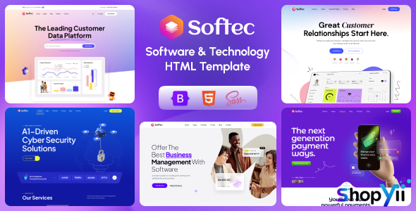 Softec - Software & Technology HTML Template