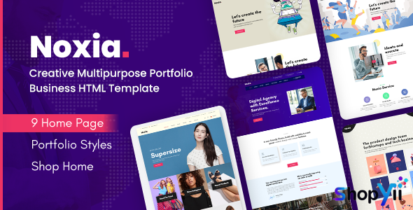 Noxia - Creative Multipurpose HTML Template