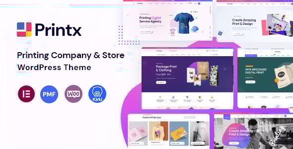 Printx v1.0.7 - Printing Services WordPress Theme