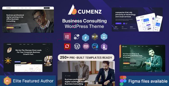 Acumenz v1.0.2 - Business & Consulting WordPress Elementor Theme