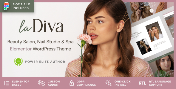 La Diva v1.0.1 - Beauty Salon & Spa WordPress Theme