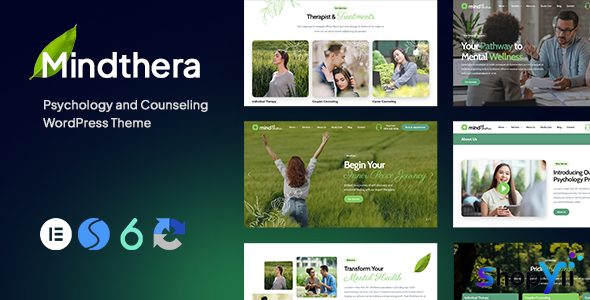 Mindthera v1.0.5 - Psychology and Counseling WordPress Theme