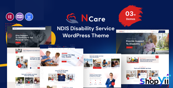 Ncare v1.1.2 - NDIS Disability Service WordPress Theme