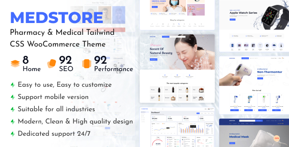 Medstore v1.0.0 - Responsive WooCommerce WordPress Theme