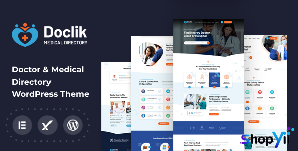 Doclik v1.0.1 - Medical & Clinic Directory WordPress Theme + RTL
