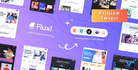 Fluxi - SEO Digital Marketing Symfony Template