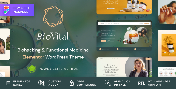 BioVital v1.0.1 - Functional Medicine Doctor WordPress Theme
