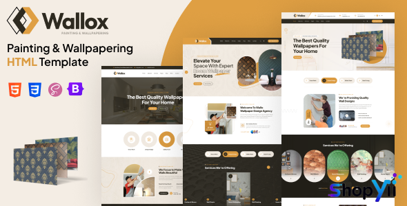 Wallox v1.0 - Painting & Wallpapering HTML Template