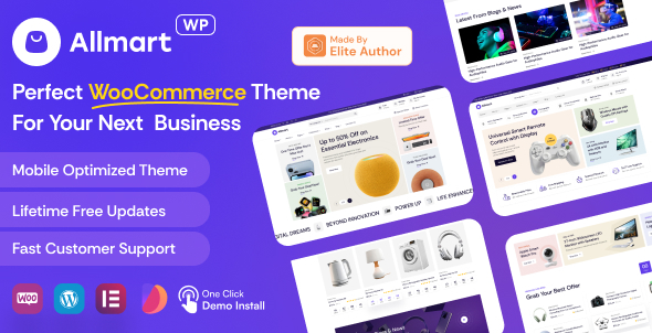 Allmart v1.0.0 - Ultimate Electronics & Gadgets Store WordPress Theme