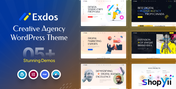 Exdos v1.1.1 - Digital Agency WordPress Theme