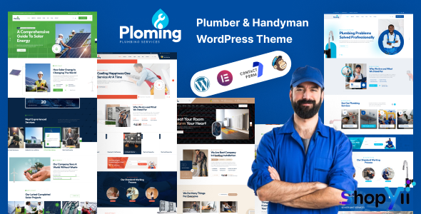Ploming v1.0 - Plumber & Handyman WordPress Theme