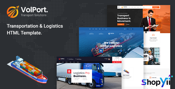 Volport - Logistics & Transport Business HTML5 Template