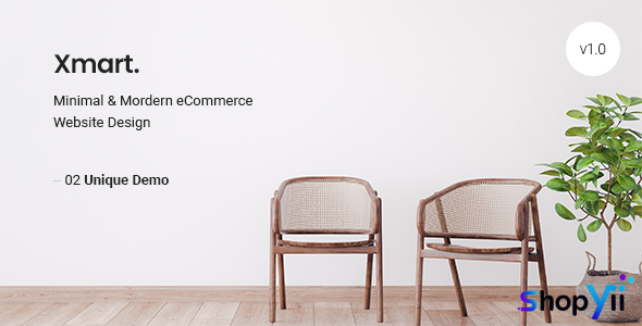 Xmart - Minimal eCommerce HTML5 template