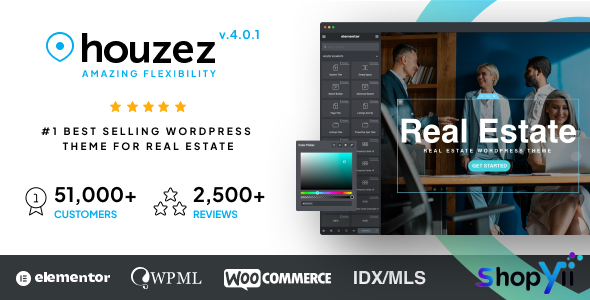 Houzez v4.0.1 - Real Estate WordPress Theme