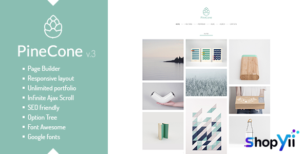 PineCone v5.4.1 - Creative Portfolio and Blog for Agency