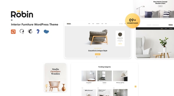 Robin v2.3.4 - Furniture Shop WooCommerce WordPress Theme