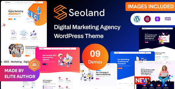 Seoland v2.6.0 - SEO And Digital Marketing Agency WordPress Theme