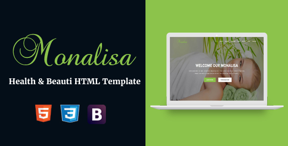Monalisa - Health & Beauty HTML Template