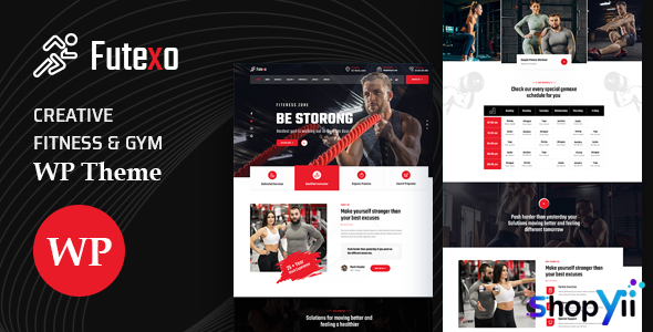 Futexo v1.0.9 - Fitness & Gym WordPress Theme + RTL