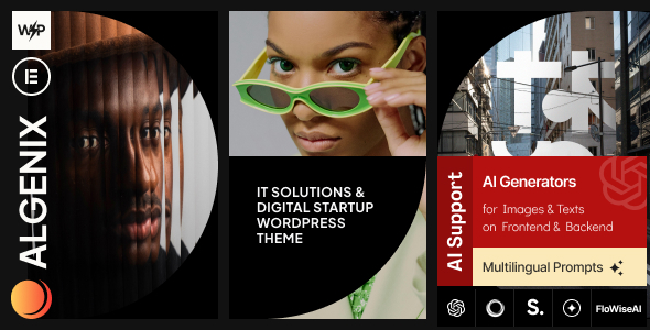 Algenix v1.0 - IT Solutions & Digital Agency WordPress Theme