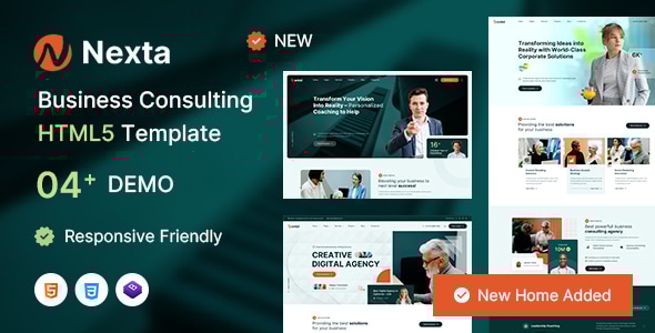 Nexta - Business Consulting HTML5 Template