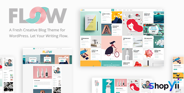 Flow v1.8 - A Fresh Creative Blog Theme