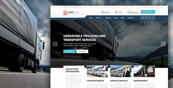 CargoPress v1.14.0 - Logistic, Warehouse & Transport WP