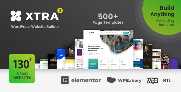 Xtra v5.0 - Multipurpose WordPress Theme + RTL