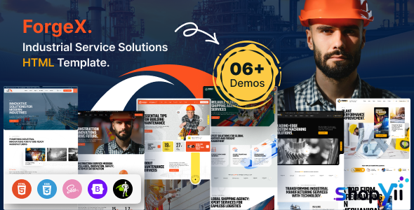 Forgex - Factory & Industry HTML Template