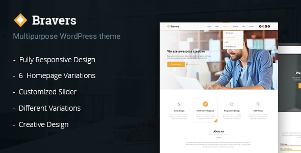 Bravers - Responsive Multiple Purpose WordPress Theme - 15 May 2025