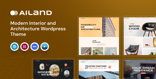 Ailand v1.0 - Interior & Architecture WordPress Theme