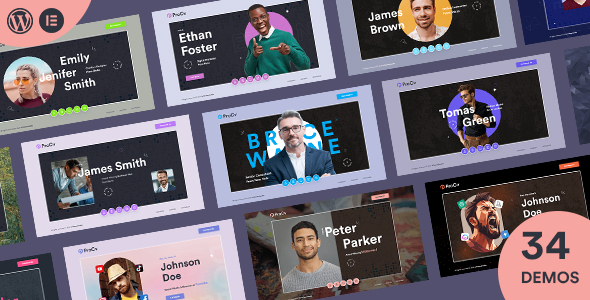 ProCv v1.0 - CV Resume & Personal Portfolio WordPress Theme