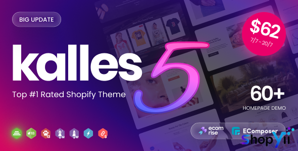 Kalles v4.3.8 - Clean, Versatile, Responsive Shopify Theme - RTL support