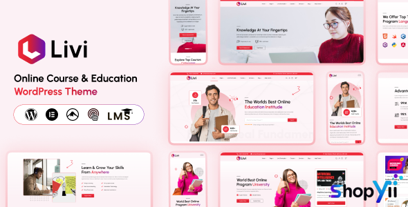 Livi v1.0.1 - Education WordPress Theme