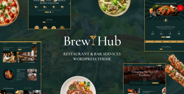 Brewhub v1.0.0 - Bar & Restaurant WordPress Theme