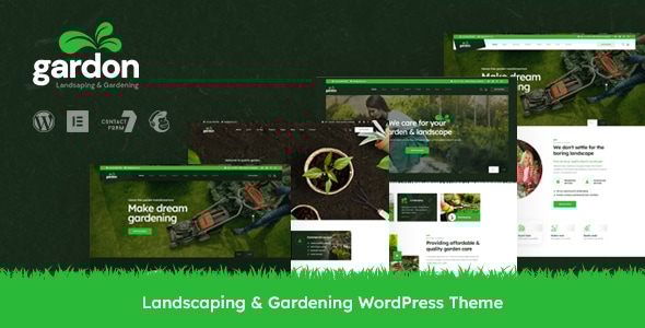 Gardon v1.0 - Landscaping & Gardening WordPress Theme