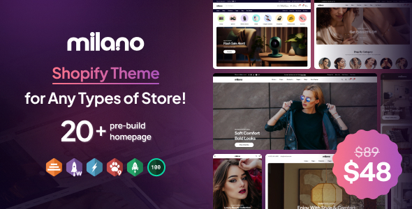 Milano v1.0.6 - Multipurpose Shopify Theme OS 2.0