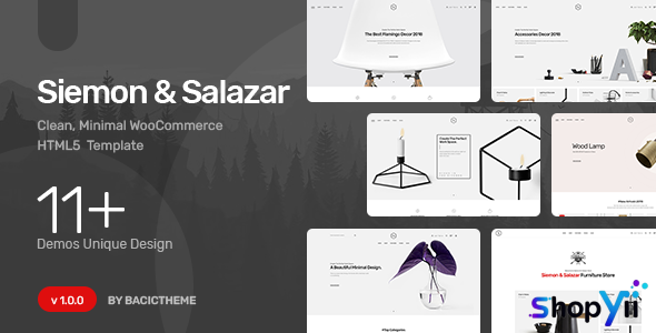 Siemon - Clean Minimal eCommerce HTML5 Template