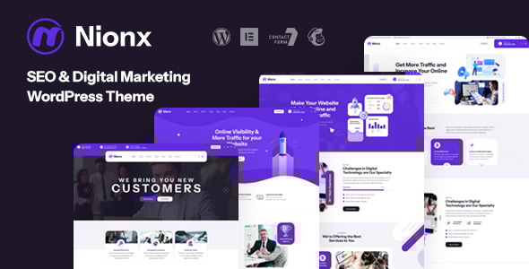 Nionx v1.0 - SEO & Digital Marketing WordPress Theme