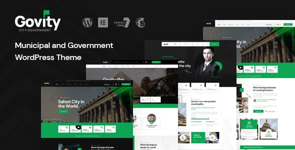 Govity v1.0.1 - Municipal and Government WordPress Theme
