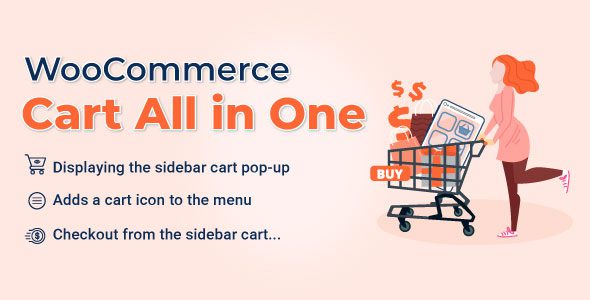 WooCommerce Cart All in One 1.1.6 – One click Checkout – Sticky|Side Cart